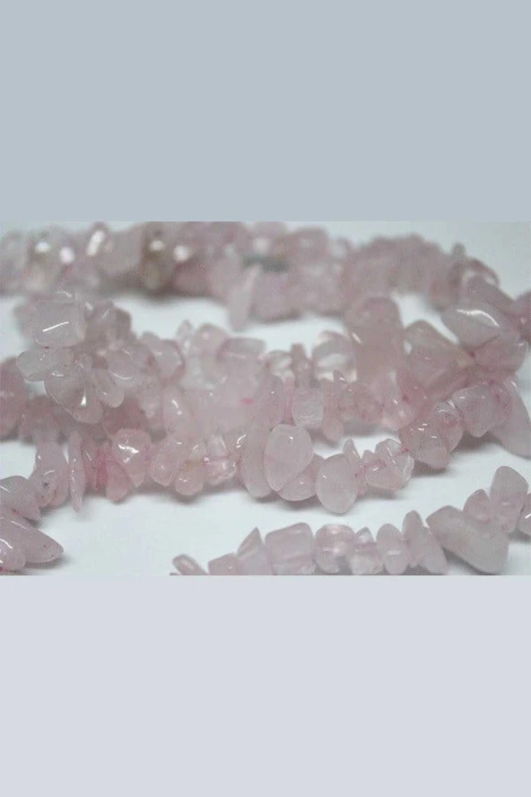 Pembe Kuvars Kırık Doğal Taş Dizisi ürün görseli