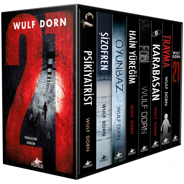 Wulf Dorn Psikolojik Gerilim Kutulu Özel Set 8 Kitap