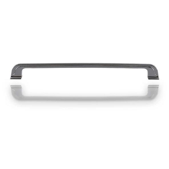 Alperen (224 MM - 22.4 CM) Mobilya Mutfak Dolabı Çekmece Dolap Kulpu Düz Kulbu Füme Metal Kulpları - Resim 4