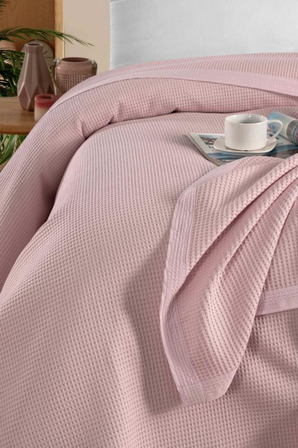 Meri Klimalı Pike Çift Kişilik 100 Pamuk 220x240 - 2