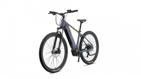 Loop Phantom 29 Elektrikli Dağ Bisikleti 10V 19 Mat Gri-Siyah-Sarı - 2