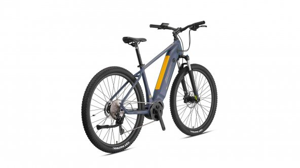 Loop Phantom 29 Elektrikli Dağ Bisikleti 10V 19 Mat Gri-Siyah-Sarı - 3