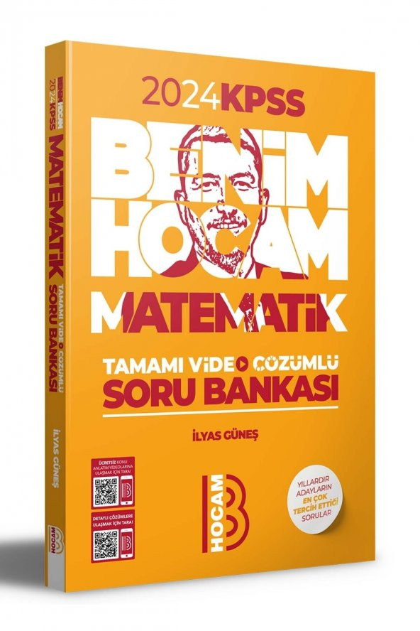 2024 Kpss Matematik Tamamı Video Çözümlü Soru Bankası Benim Hocam Yayınları - 1