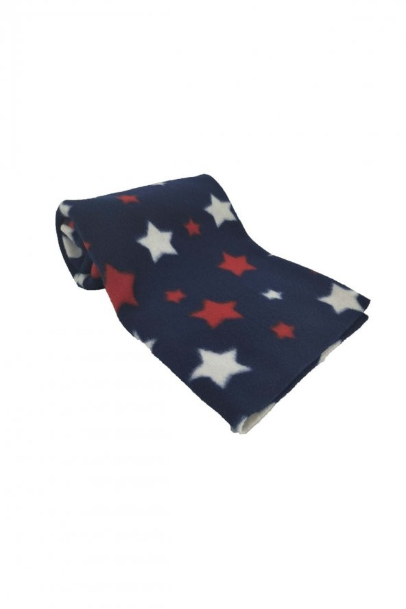 Tv Polar Battaniye Yıldızlı Desen 130 Cm X 180 Cm - 3