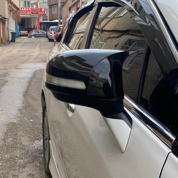 Honda Civic Fb7 2012-2016 Batman Yarasa Ayna Kapağı Piano Black Abs Plastik - 3
