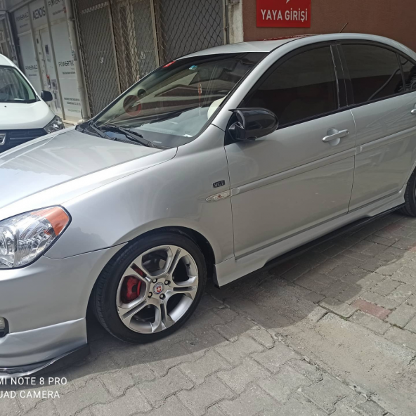 Hyundai Accent Era Batman Yarasa Ayna Kapağı Piano Black Abs Plastik BATMAN - Resim 4