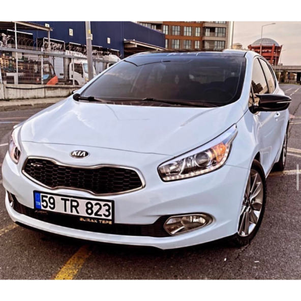 Kia Cerato Sinyalli Uyumlu 2016-2019 Batman Yarasa Ayna Kapağı Piano Black Abs Plastik