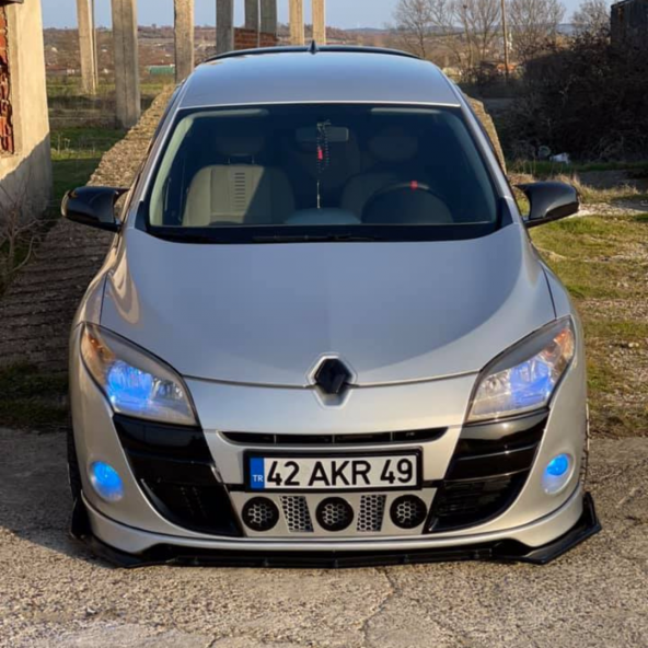 Renault Megane 3 Batman Yarasa Ayna Kapağı Piano Black Abs Plastik