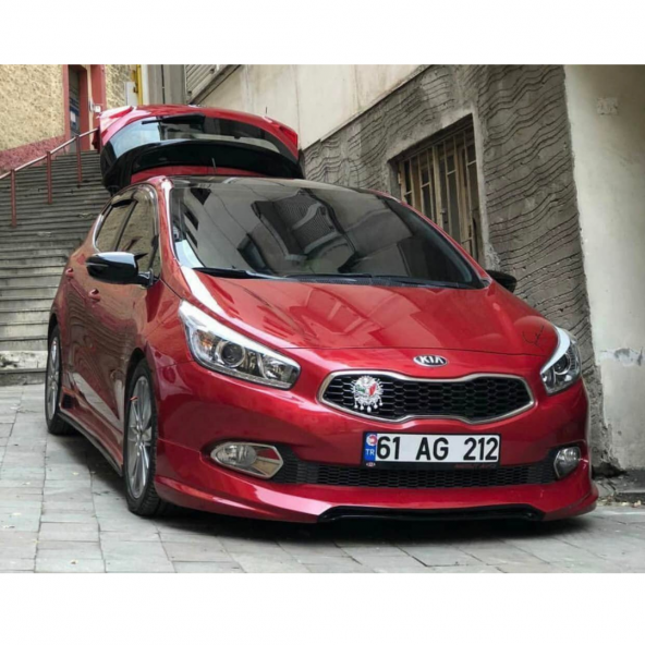 Kia Cerato Sinyalli Uyumlu 2016-2019 Batman Yarasa Ayna Kapağı Piano Black Abs Plastik - Resim 3