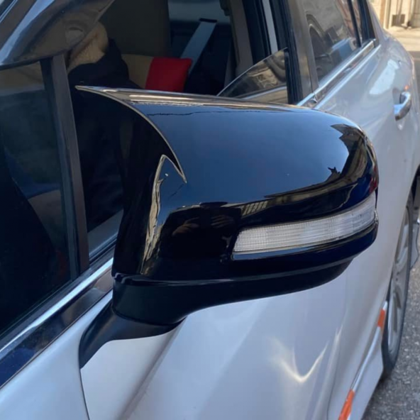 Honda Civic Fb7 2012-2016 Batman Yarasa Ayna Kapağı Piano Black Abs Plastik - 7