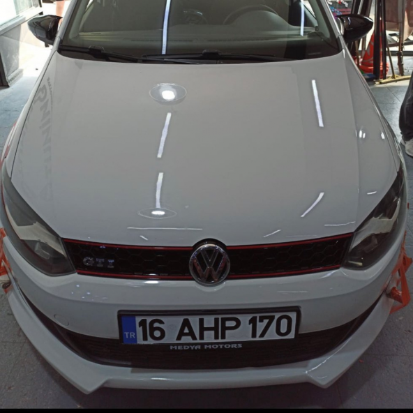 Volksvogen  Polo 6r-6c 2009-2017 Batman Yarasa Ayna Kapağı Piano Black Abs Plastik - 3