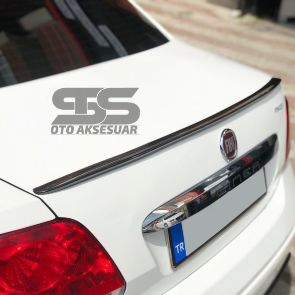 Fiat Linea Bagaj Üstü Spoiler Bagaj Çıtası Piano Black - Resim 4