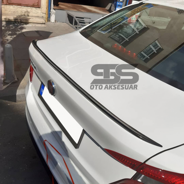 Fiat Egea Bagaj Üstü Slim Spoiler Parlak Siyah - Resim 6