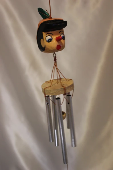 Deprem Çanı Zili Rüzgar Çanı Zili Pinokyo - Resim 6