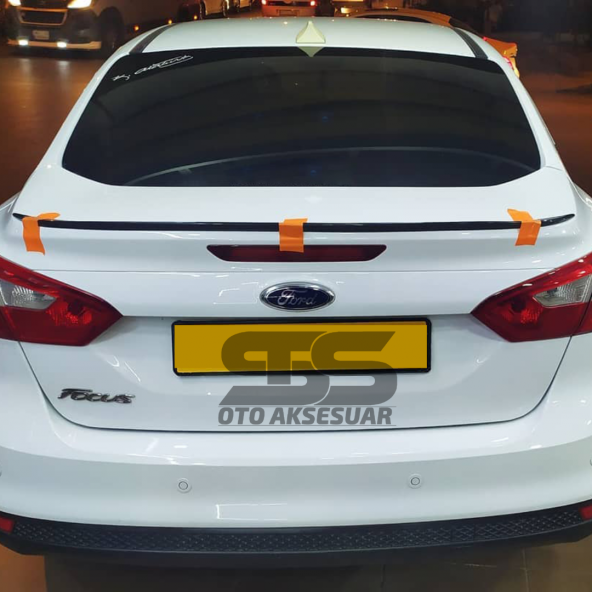 Ford Focus (12-18) 3, 3.5, 4 Sedan Kasa Bagaj Üstü Spoiler - Resim 2