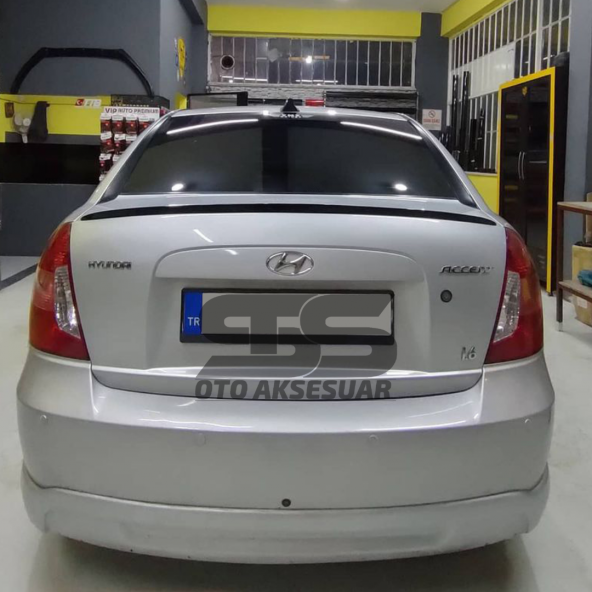 Hyundai Accent Era Bagaj Üstü Spoiler Bagaj Çıtası Piano Black