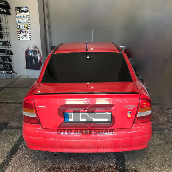 Opel Astra G Bagaj Üstü Spoiler Bagaj Çıtası Piano Black - Resim 2