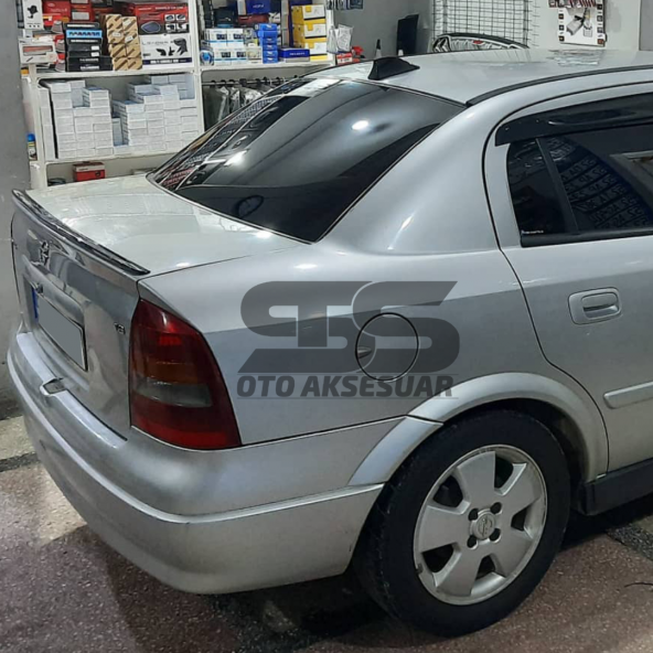 Opel Astra G Bagaj Üstü Spoiler Bagaj Çıtası Piano Black - Resim 3