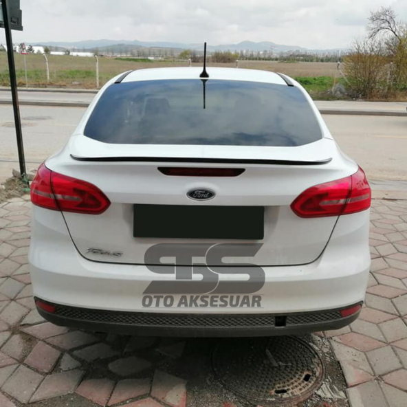 Ford Focus (12-18) 3, 3.5, 4 Sedan Kasa Bagaj Üstü Spoiler - Resim 4