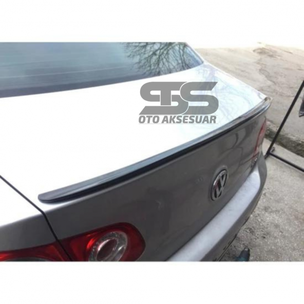 Volkswagen Passat B6 Bagaj Üstü Spoiler Bagaj Çıtası Piano Black - Resim 2