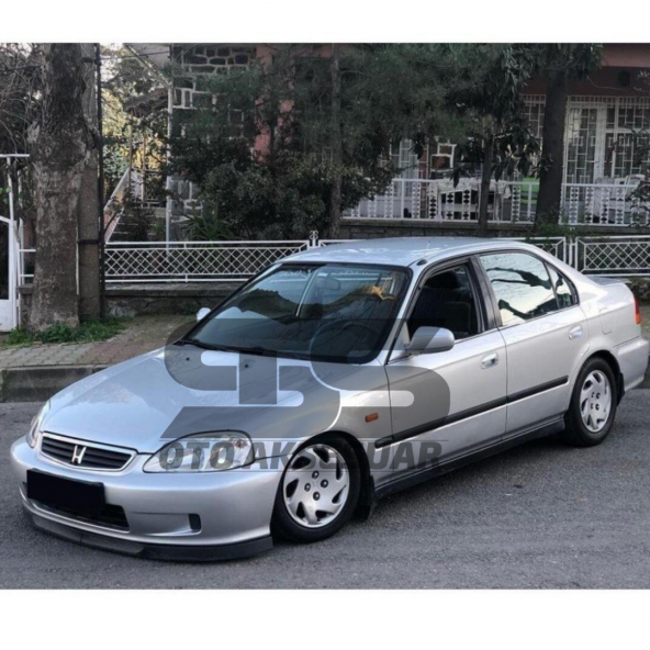 Honda Civic İes Lip Üniversal 2 Parça Astra H Tipi Esnek Tampon Eki