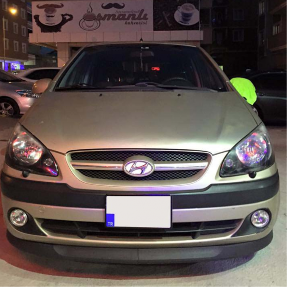 Hyundai Getz Lip Üniversal 2 Parça Astra H Tipi Esnek Tampon Eki