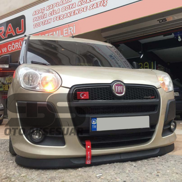Fiat Doblo D3 Lip Üniversal 2 Parça Astra H Tipi Esnek Tampon eki - 3
