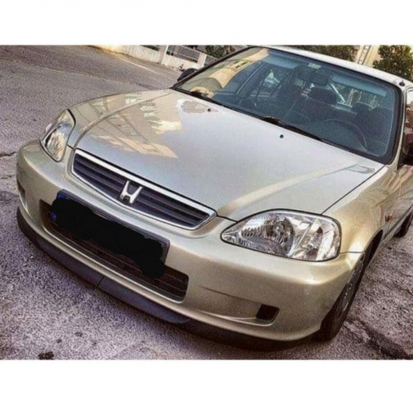 Honda Civic İes Lip Üniversal 2 Parça Astra H Tipi Esnek Tampon Eki - 2