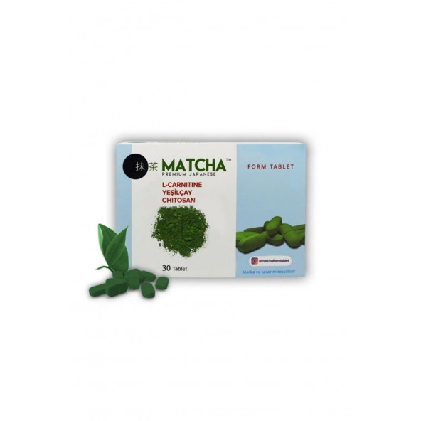 Matcha L-Carnitine Yeşilçay 30 Tablet