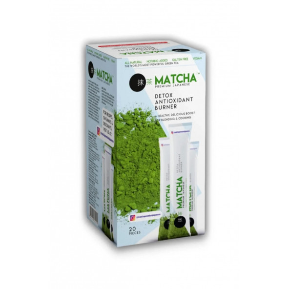 Matcha Detox Antioxidant Burner 10 gr x 20 Saşe