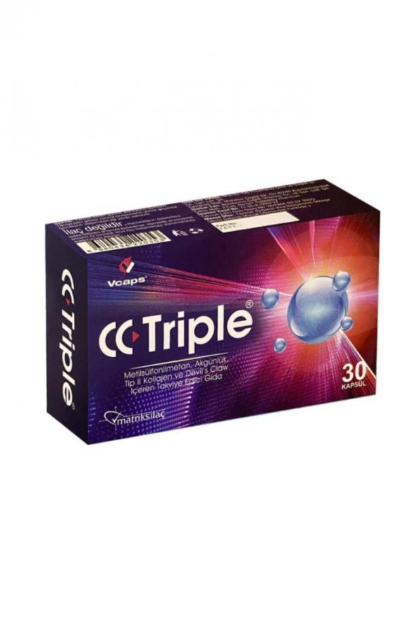 Cc Triple 30 Kapsül