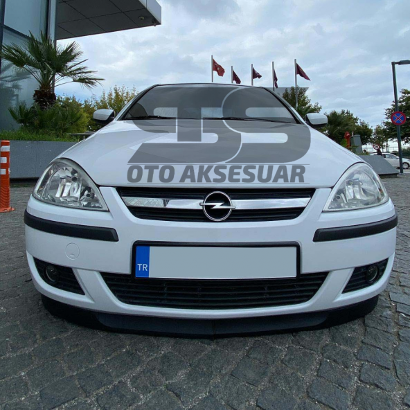 Opel Corsa C Lip Üniversal 2 Parça Astra H Tipi Esnek Tampon eki - 2