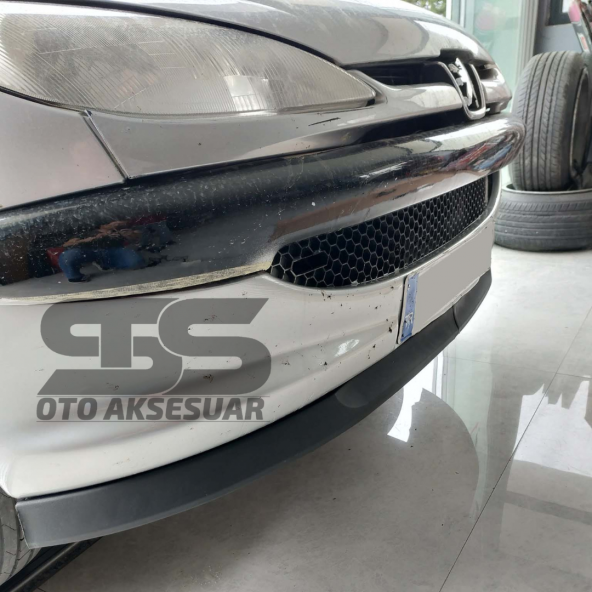 Peugeot 206 Lip Üniversal 2 Parça Astra H Tipi Esnek Tampon Eki - 3