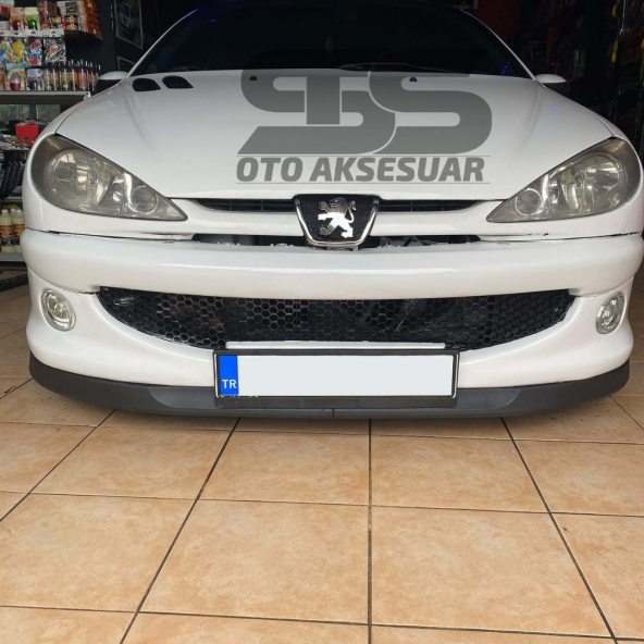 Peugeot 206 Lip Üniversal 2 Parça Astra H Tipi Esnek Tampon Eki - 4