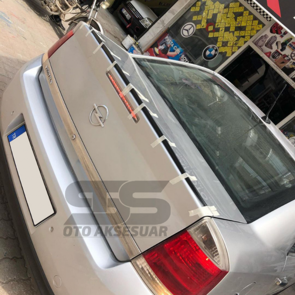 Opel Vectra C Bagaj Üstü Slim Spoiler Piano Black Parlak Siyah ürün görseli 1