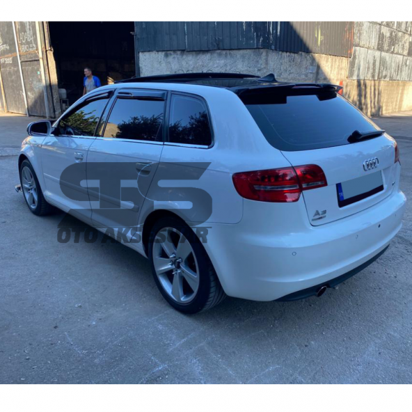 Audi A3 8P Batman Yarasa Ayna Kapağı Piano Black / 2008-2012 - 2