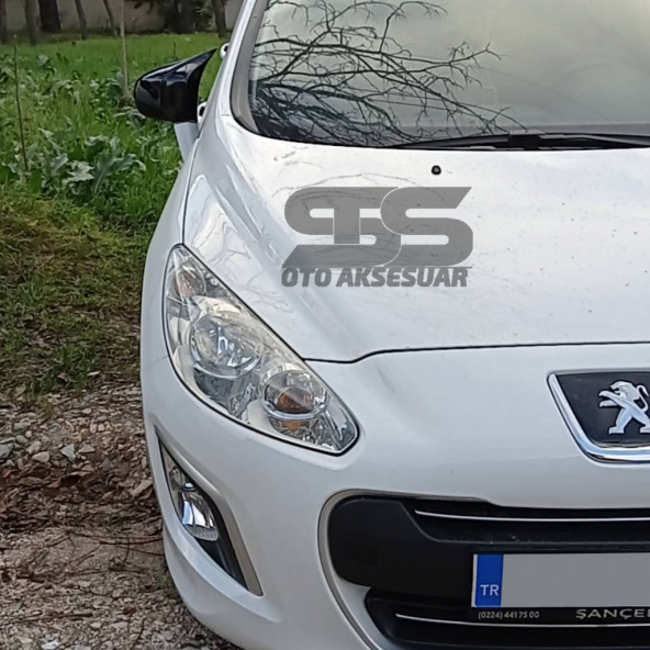Peugeot 308 Batman Yarasa Ayna Kapağı Piano Black / 2006-2012 - 7