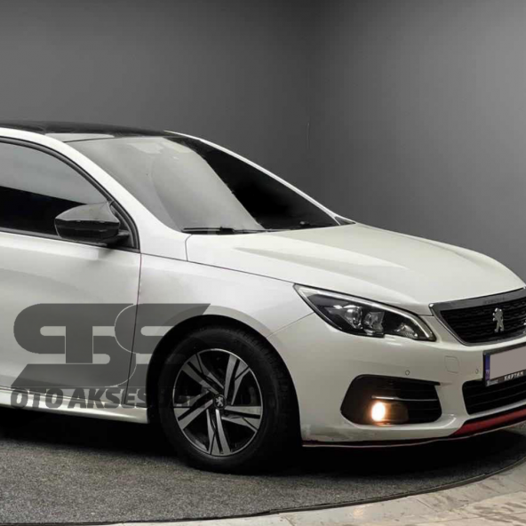 Peugeot 308 Batman Yarasa Ayna Kapağı Piano Black / 2014 - 2021 - 4