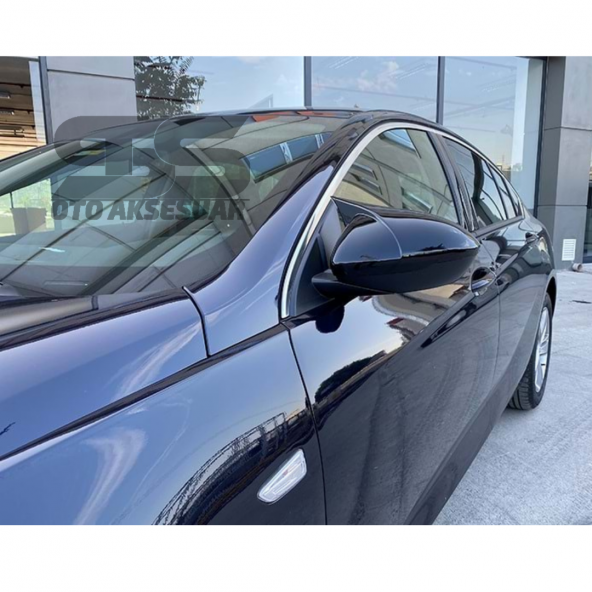 Opel Insignia Batman Yarasa Ayna Kapağı 2017 - 2021 Insignia B Yarasa Ayna Kapak Piano Black - 5