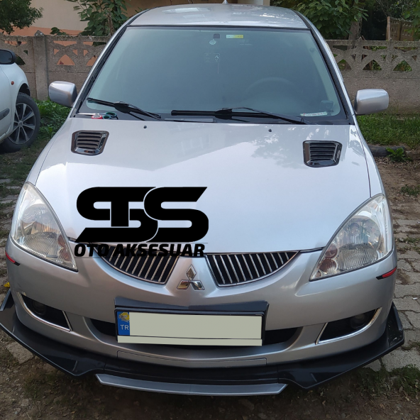 Mitsubish Lancer Uyumlu Piano Black Kaput Üstü Havalandırma Izgarası