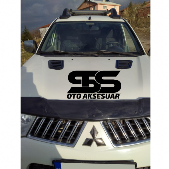 Mitsubish Lancer Uyumlu Piano Black Kaput Üstü Havalandırma Izgarası - Resim 2