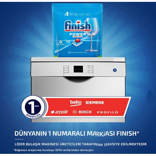 Finish Hepsi Bir Arada Bulaşık Makinesi Tableti 110'lu - 2