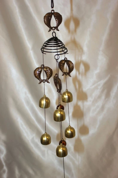 Deprem Çanı Zili Rüzgar Çanı Zili Feng Shui Yin Yang Yunus ürün görseli