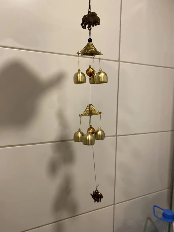 Deprem Çanı Zili Rüzgar Çanı Zili Feng Shui Yin Yang Çan 3Lü ürün görseli