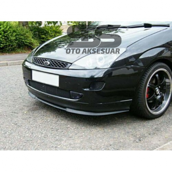 Ford Focus Mk1  1999–2004 Cupra R Uyumlu Ön Lip Mat Siyah Ön Tampon Lip ürün görseli 1