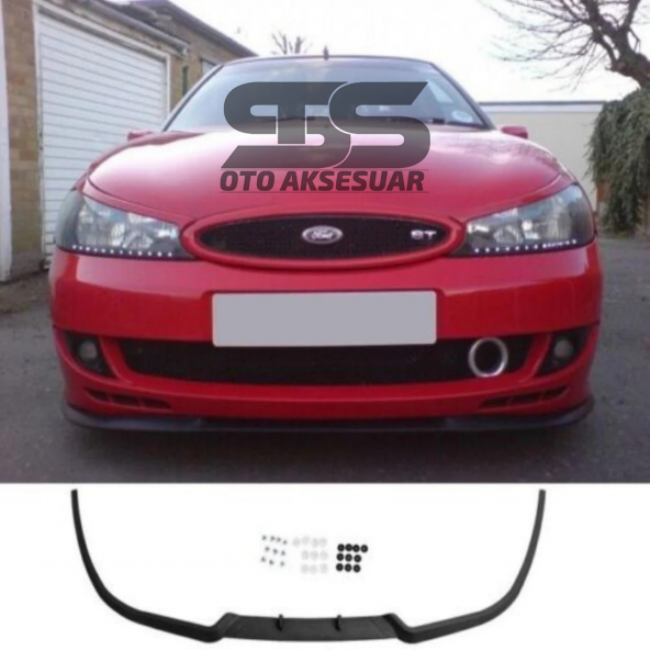 Ford Mondeo MK1 MK2 Cupra R Uyumlu Ön Lip Mat Siyah Ön Tampon Lip