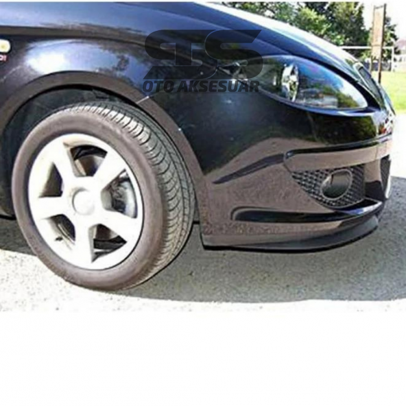 Vw Seat Altea Cupra R Uyumlu Ön Lip Mat Siyah Ön Tampon Lip - 2