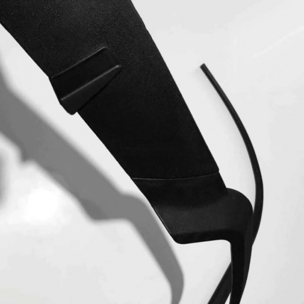 Vw Polo Mk4 Cupra R Uyumlu Ön Lip Mat Siyah Ön Tampon Lip - Resim 3