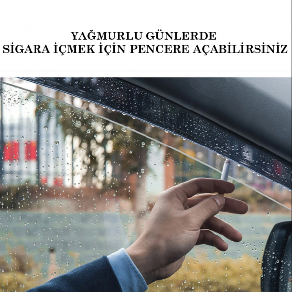 Cam Rüzgarlığı Fiat Linea 2006-2016  Mügen Tip Piano Black - Resim 5