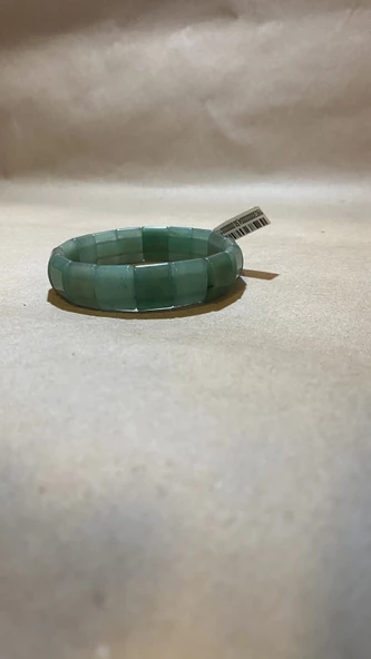 Yeşim Doğal Taş Bileklik Hand Made El İşi - 8